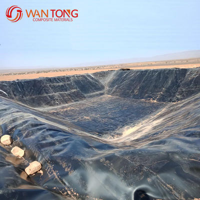Геомембрана из HDPE для обшивки отводной дамбы Толщина 0,2-4,0 мм Стандарт GB/ASTM GRI-GM13