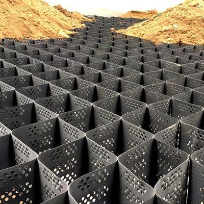 1.0-1.7MM Толщина гравия геоцель для земляных работ Применение в дорожном строительстве