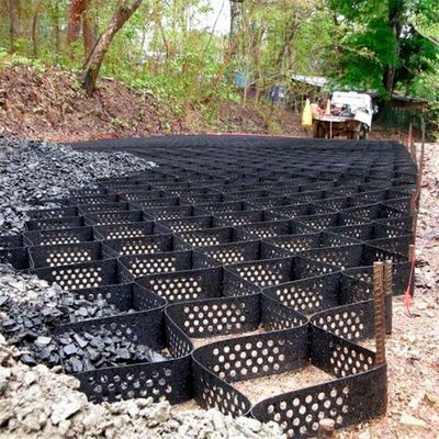 Геоэлеты для защиты склонов дорог на подъездах HDPE настил Пластиковый гравийный стабилизатор