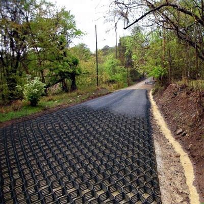 Геоэлеты для защиты склонов дорог на подъездах HDPE настил Пластиковый гравийный стабилизатор