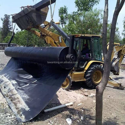 Китайский стиль дизайна 1,0 мм гладкая поверхность HDPE черный геомембранный ролик для креветок