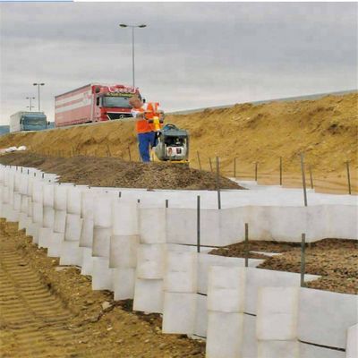 Традиционный дизайн текстурированной и перфорированной HDPE пластмассовой геоэлементы для дорожного строительства