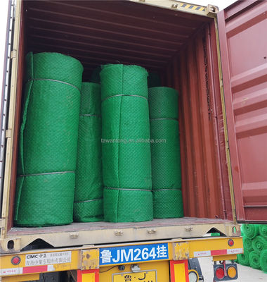 CE/ISO9001/ISO14001 Сертифицированный HDPE 3D Geomat для трехмерной пластиковой сетки травы