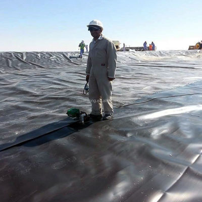 0.2-3.0 мм Толщина ПВХ LLDPE HDPE геомембрана для вертикальной стены китайского дизайна