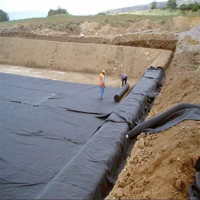 Геомембрана из HDPE для плотины толщиной 0,2-4 мм водонепроницаемый пластик LDPE/LLDPE/PVC