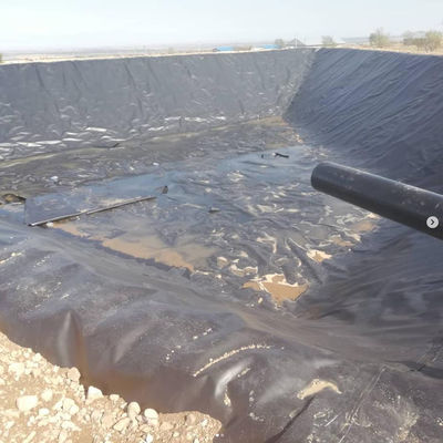 1.0 мм Толщина HDPE геомембрана Пластиковая озеро резервуар плотины облицовка для послепродажного обслуживания