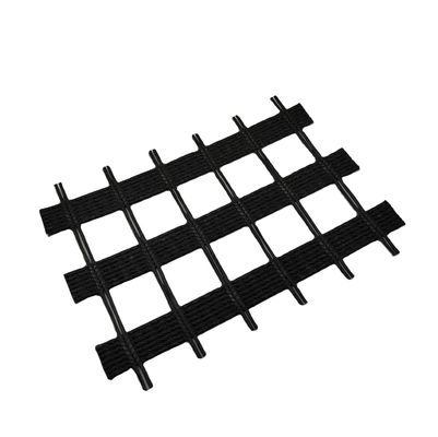 100 м/ролл ПЭТ Warp Geogrid для строительства поддерживающих стен