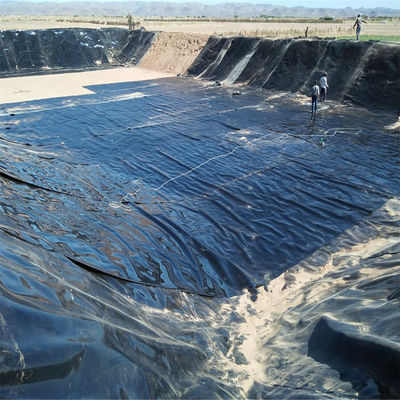 Геомембраны для HDPE ПВХ 0,75 мм плотины пруда и китайского дизайна стиль свалки