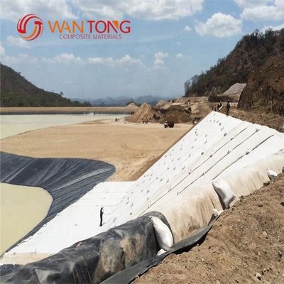 Черный бентонит Gcl для гидроизоляции Бентомат геотекстиль HDPE Bonder Liner Waterstop