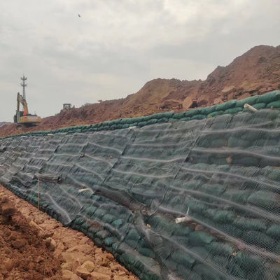 50 м длина PP HDPE одноосевая геосеть для минималистского стиля дизайна в прочном материале