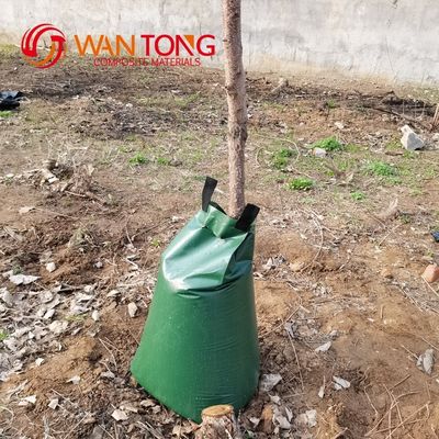 Wantong ПВХ 20 галлон тяжелой застежки медленное освобождение деревья поливной мешок поддержка все сезоны