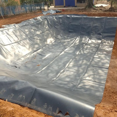 Проект Кения Дам Рыбный пруд 500 микронов Геомембрана из HDPE со стандартом GB/ASTM GRI-GM13