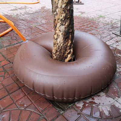 Максимизируйте здоровье деревьев с помощью круглого PVC-бака для полива деревьев Функция капельного орошения