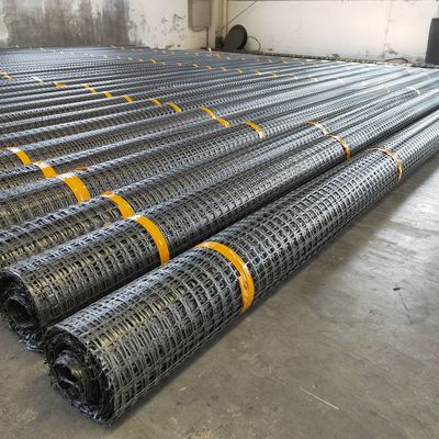 Geomalla 40kn Grid Mesh Biaxial PP Plastic Geogrid для решения усиления дорог