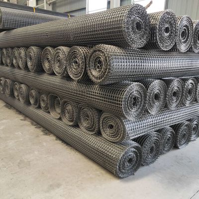 Geomalla 40kn Grid Mesh Biaxial PP Plastic Geogrid для решения усиления дорог