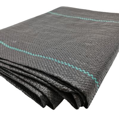 PP Geotextile Woven Weed Control Barrier Ландшафтная ткань для покрытия грунта Ширина 1-6 м