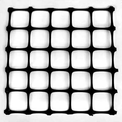 Geomalla 40kn Grid Mesh Biaxial PP Plastic Geogrid для решения усиления дорог