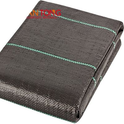 PP Geotextile Woven Weed Control Barrier Ландшафтная ткань для покрытия грунта Ширина 1-6 м