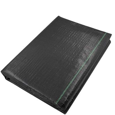 PP Geotextile Woven Weed Control Barrier Ландшафтная ткань для покрытия грунта Ширина 1-6 м