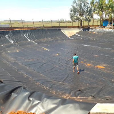 0.75мм Синяя геомембрана из HDPE для выращивания креветок и рыб по доступной цене