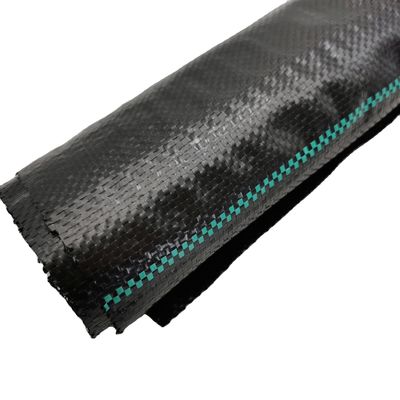 Покрытие земли для сельскохозяйственных целей 100GSM PP тканеная коврик для борьбы с сорняками
