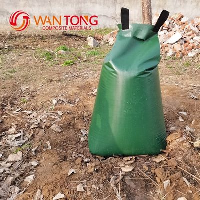 Wantong ПВХ 20 галлон тяжелой застежки медленное освобождение деревья поливной мешок поддержка все сезоны