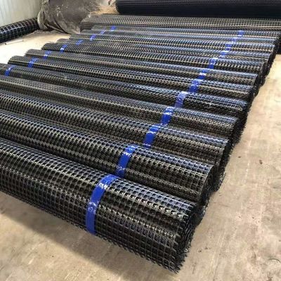 12.7*12.7mm 25.4*25.4mm МЕШОВЫЙ ГРАЗОВОД БИАКСИАЛЬНАЯ ГЕОГРИД для подкрепления дорожного покрытия