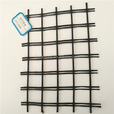 5 м ширины стекловолокна Geogrid Warp вязание для усиления асфальтового покрытия CE/ISO9001