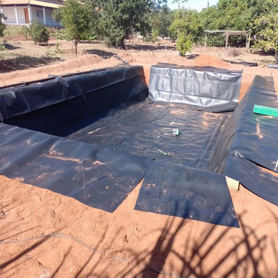 0Геомембрана HDPE для водоемов ширина водоема 2-8 м Геомембрана HDPE
