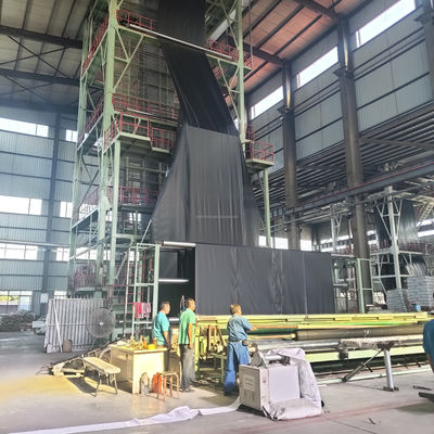 1 мм 2 мм 3 мм гладкая поверхность HDPE водонепроницаемая геомембрана для пруда дамбы