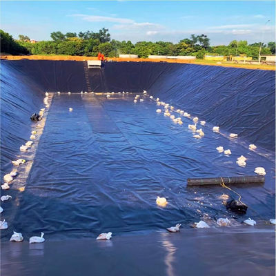 Усиленная геомембрана из HDPE для линейки водоемов для 100% первичного HDPE LLDPE сырья
