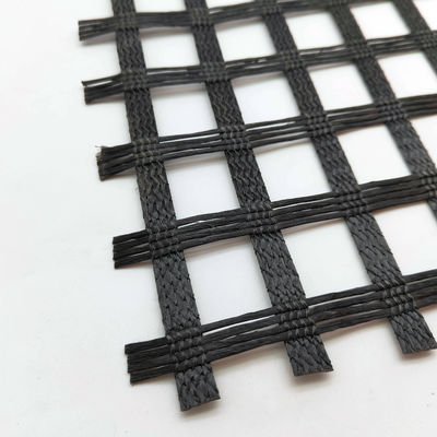 Полиэстер Geogrid CE / ISO9001 / SGS сертифицирован для дорожного строительства и поддерживающей стены