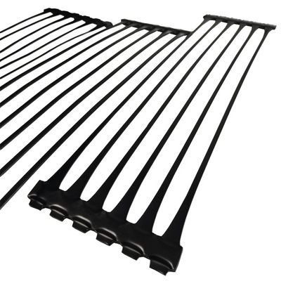 PP/HDPE одноосевая пластмассовая георешетка для высокопрочной поддерживающей стены CE/ISO9001