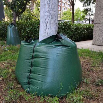 Зеленый 2 упаковки 15 галлонов медленное высвобождение самокапельное орошение деревья поливный мешок CE/ISO одобрен