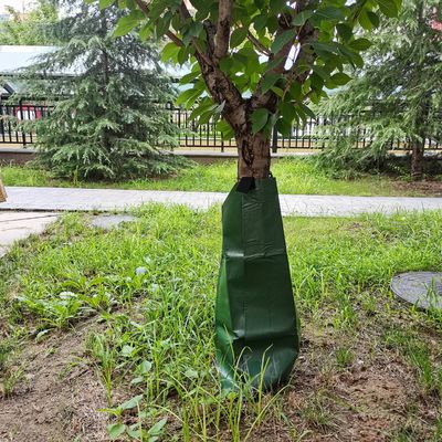 Зеленый 2 упаковки 15 галлонов медленное высвобождение самокапельное орошение деревья поливный мешок CE/ISO одобрен