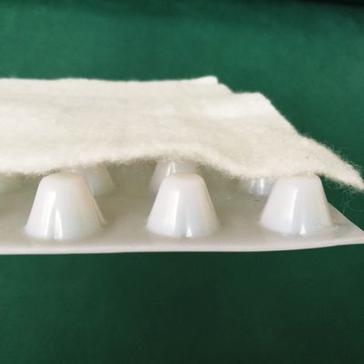 Гостиничная дренажная доска с геотекстилем HDPE с компактными отверстиями, сертифицированная CE/ISO/ISO14001