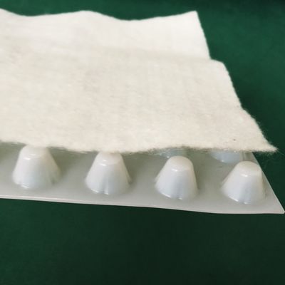 Гостиничная дренажная доска с геотекстилем HDPE с компактными отверстиями, сертифицированная CE/ISO/ISO14001