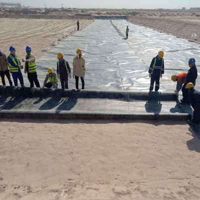 100% необработанный HDPE LLDPE 1mm 2mm HDPE Geomembrane Liner для полигона культуры рыбных прудов