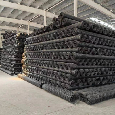 Геосетка с биаксиальной сеткой для подъезда с 15KN 20KN 25KN 30KN 40KN полипропиленовый пластик PP