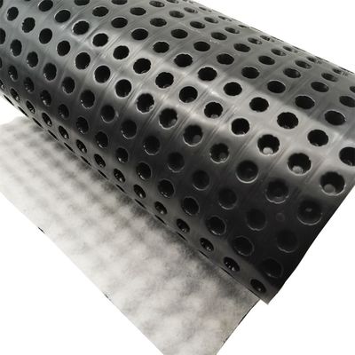 Высота 8 мм HDPE PP нетканый композитный дренажный лист/дренажная доска