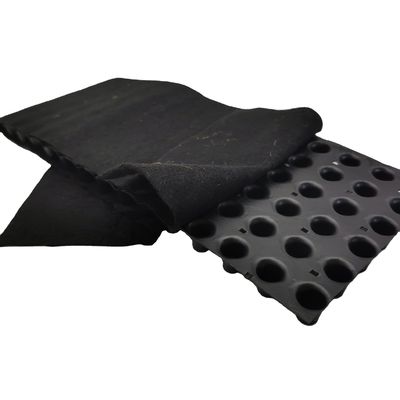 8мм HDPE PP девственная дренажная доска для строительства подземных парковочных сооружений