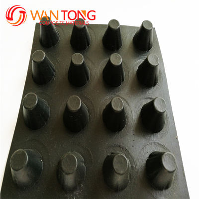 HDPE PP Virgin Recycle High Strength 10mm Dimple Height Drainage Board для тоннелей/метро