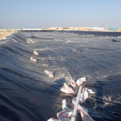 2м-8м Ширина HDPE плотины облицовки 1мм геомембрана облицовка для аквакультуры рыбная ферма продажа