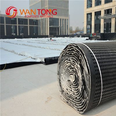Высококачественная крышевая защита HDPE с геотекстилем высотой 8-60 мм