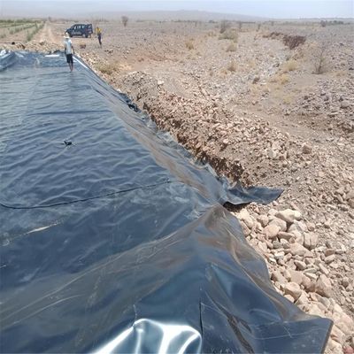 1.2 мм HDPE геомембрана для строительства дамбы в Уганде экологически чистый