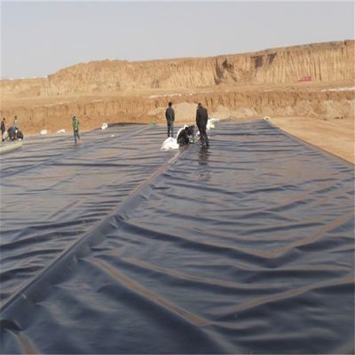 Водонепроницаемая геомембрановая прудовая подкладка из HDPE, изготовленная из 100% необработанного материала для искусственной озерной подкладки