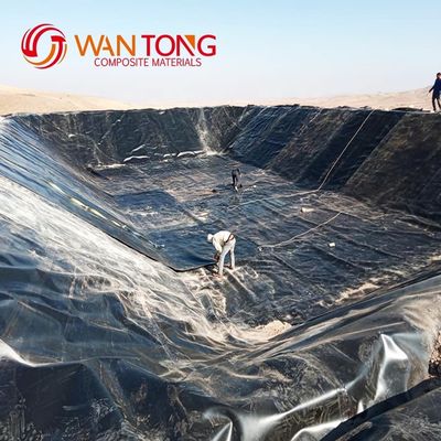 Специализированный 1 мм Geomembrane Liner для биопереваривателя свалок и пруда для рыб или креветок