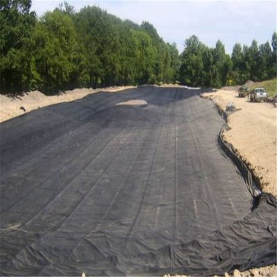 2 мм толщины чёрный HDPE пластмассовая геомембрана для рыбоводства плотины водоемов пруда линера продажа