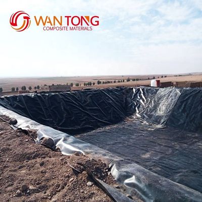 0.5 мм 0,3 мм 1,5 мм 2 мм 3 мм Геомембрана из HDPE для рыб и креветок пруда