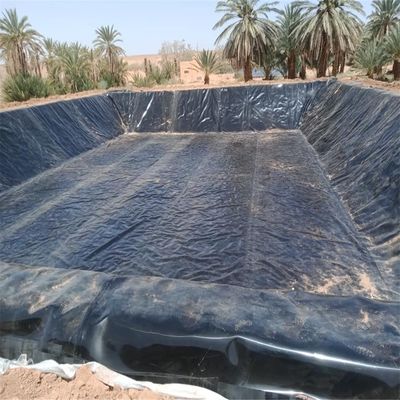 Рабочая группа по созданию геомембраны из HDPE с грубой поверхностью, продувание пленки 1,0 мм для водонепроницаемой облицовки дамбы